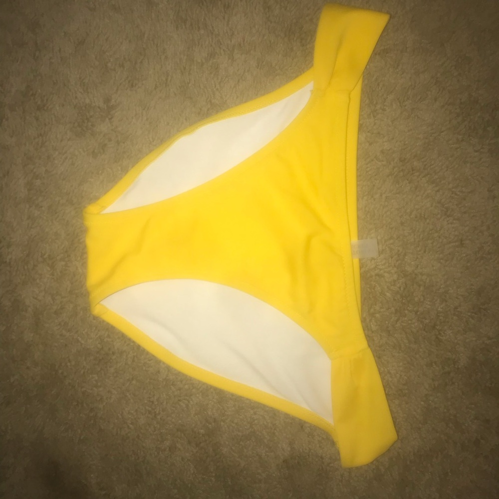 Victoria's Secret yellow bikini bottoms